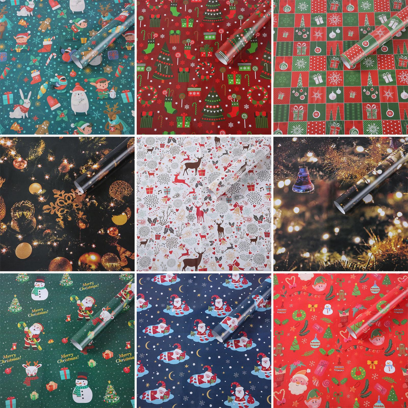 

Christmas Wrapping Paper Christmas Gift Box Wrapping Paper 50*74cm One Size