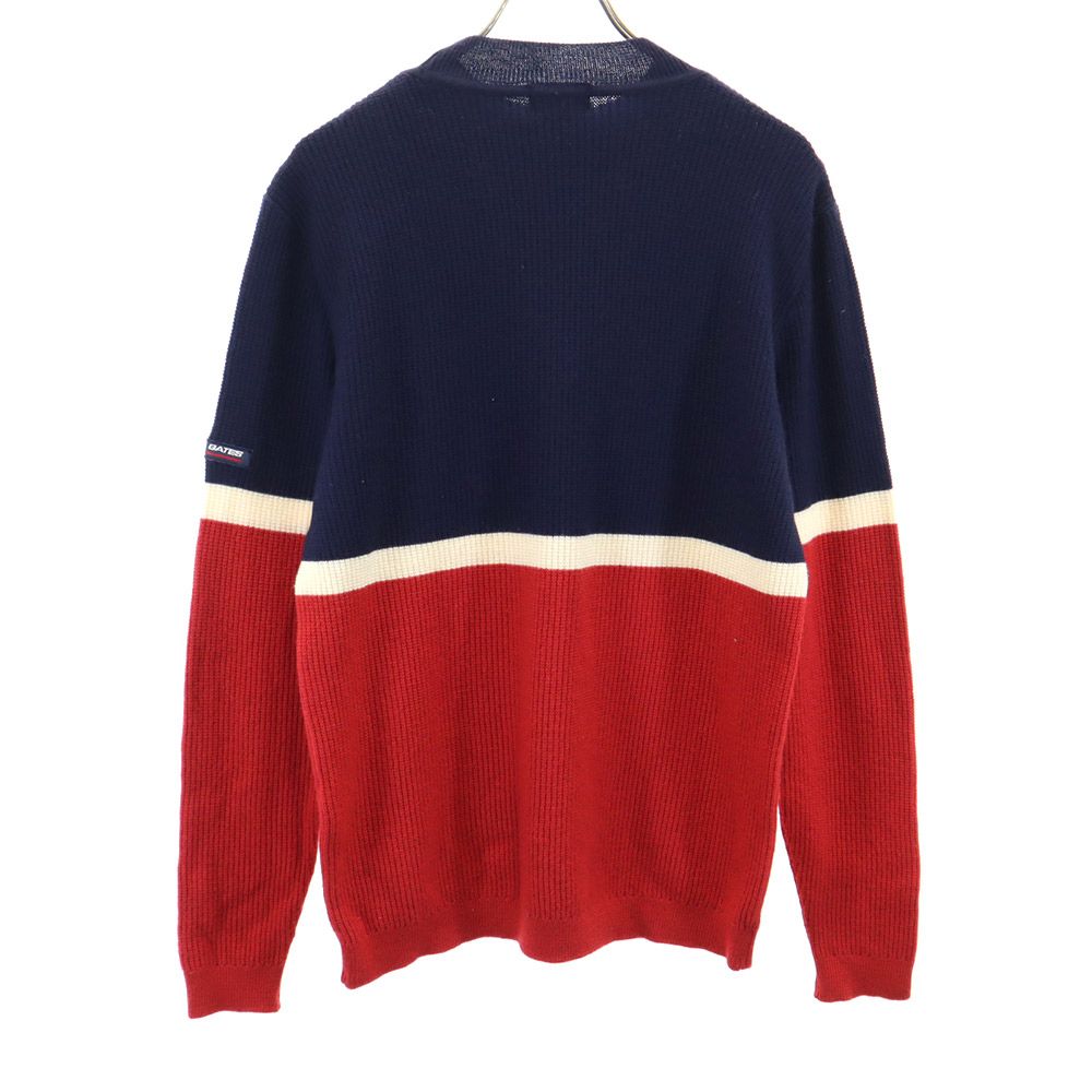 PEARLY GATES made in Japan golf Long sleeve wool sweater 5 knit Men's Used