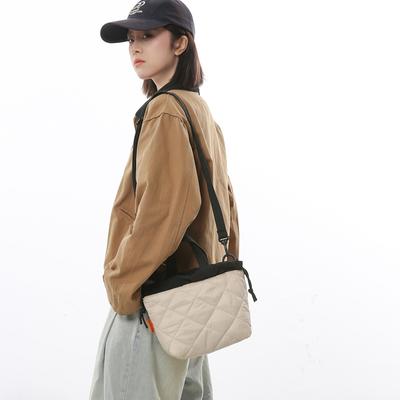 Autumn and Winter Commuting Large-capacity Bucket Bag, Student Class Shoulder Bag, Korean Version Casual Crossbody Bag, Soft Glutinous Handbag