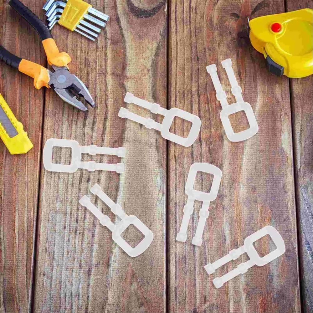 White Packing Strap Buckle 60x25 Mm Belt Buckle Plastic Packing Buckle  Clothing Accessories