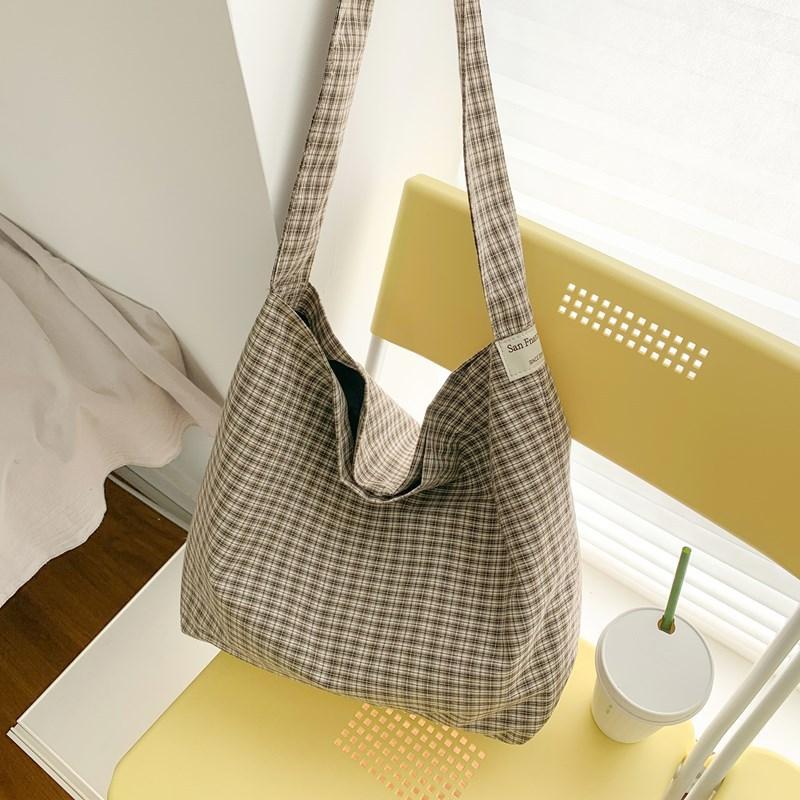 Lazy Commuter Bag 2025 New Fashion Bag Women's Niche Design Large Capacity Shoulder Messenger Bag Women's Tote Bag