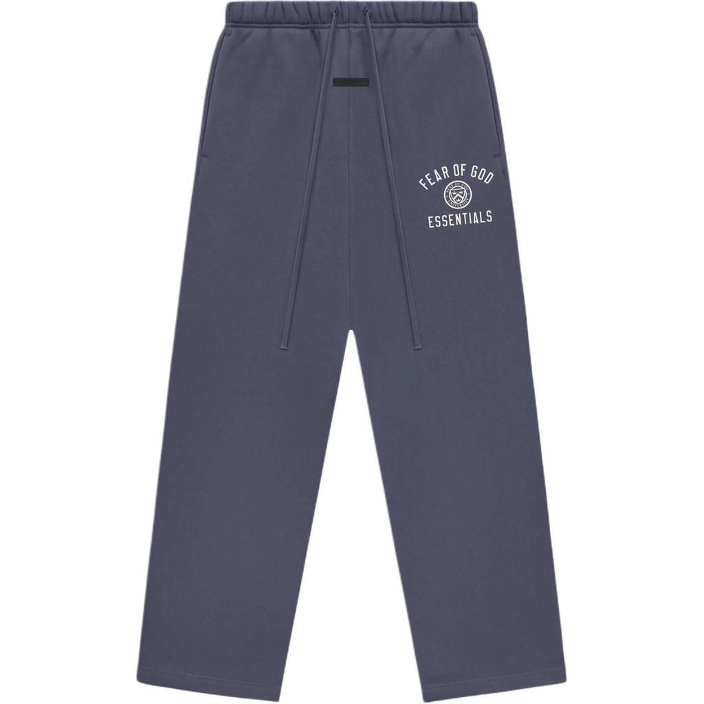 Fear of God Essentials Fleece Relaxed Sweatpant Marine Men Bottoms Blue 130HO244324F