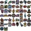 50-100PCS Cartoon Music Symbol Graffiti Stickers Decorative Guitar Notebook Luggage DIY Waterproof