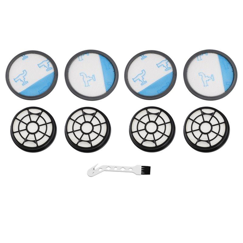 

A78E-Vacuum Cleaner Accessories- 9PCS Replacement Filter For Rowenta Swift Power Cyclonic Models RO2910 RO2913 RO2915 RO2932 RO2