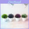 Exquisite Realistic Artificial Flowers In Pot For Lifelike Home Garden Decor