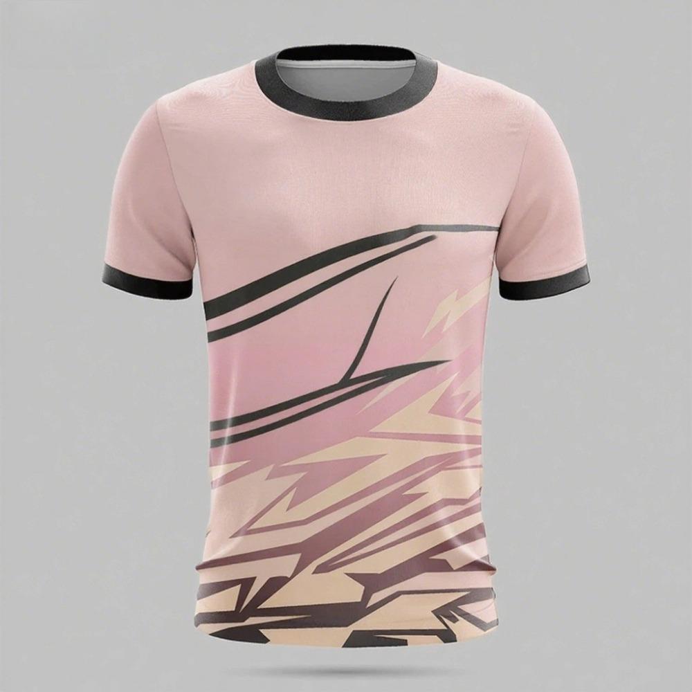 Adult fashion T-shirt outdoor extreme sports quick-drying gymnastics suit 3D printing breathable T-shirt women's shirt