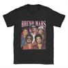 Bruno Mars Vintage 90S Unisex Women T Shirts Leisure Tees Short Sleeve Crewneck TShirt 100 Cotton Gift Tops