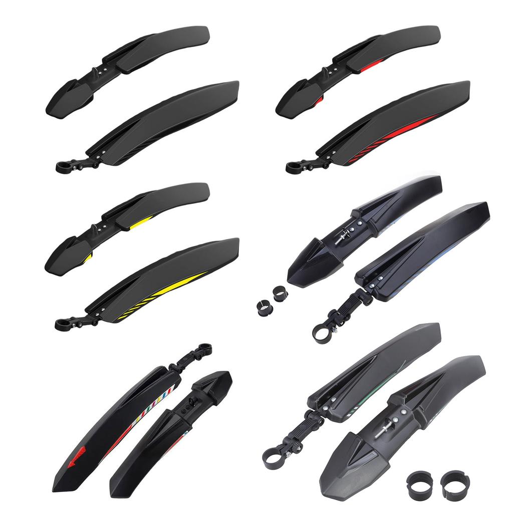 Mountain Bike Mudguards Light weight Durability Splash Protecting Mud Guards for Various Bike Types
