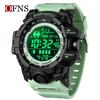 Oufanni Men's Multifunctional Waterproof Electronic Watch with Alarm and Timer