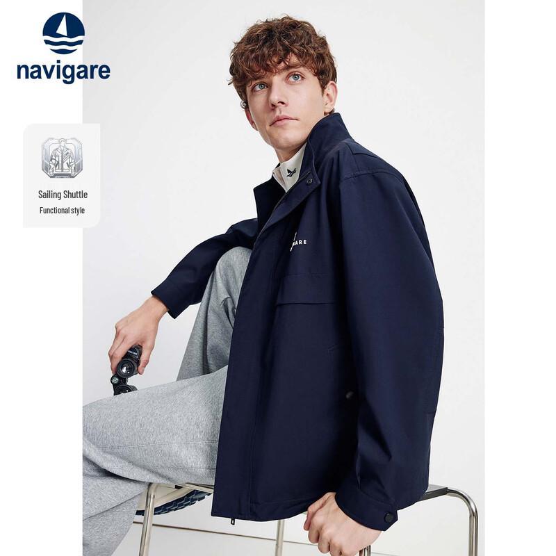 

Navigare Men s Stand Collar Commuter Jacket XL /52