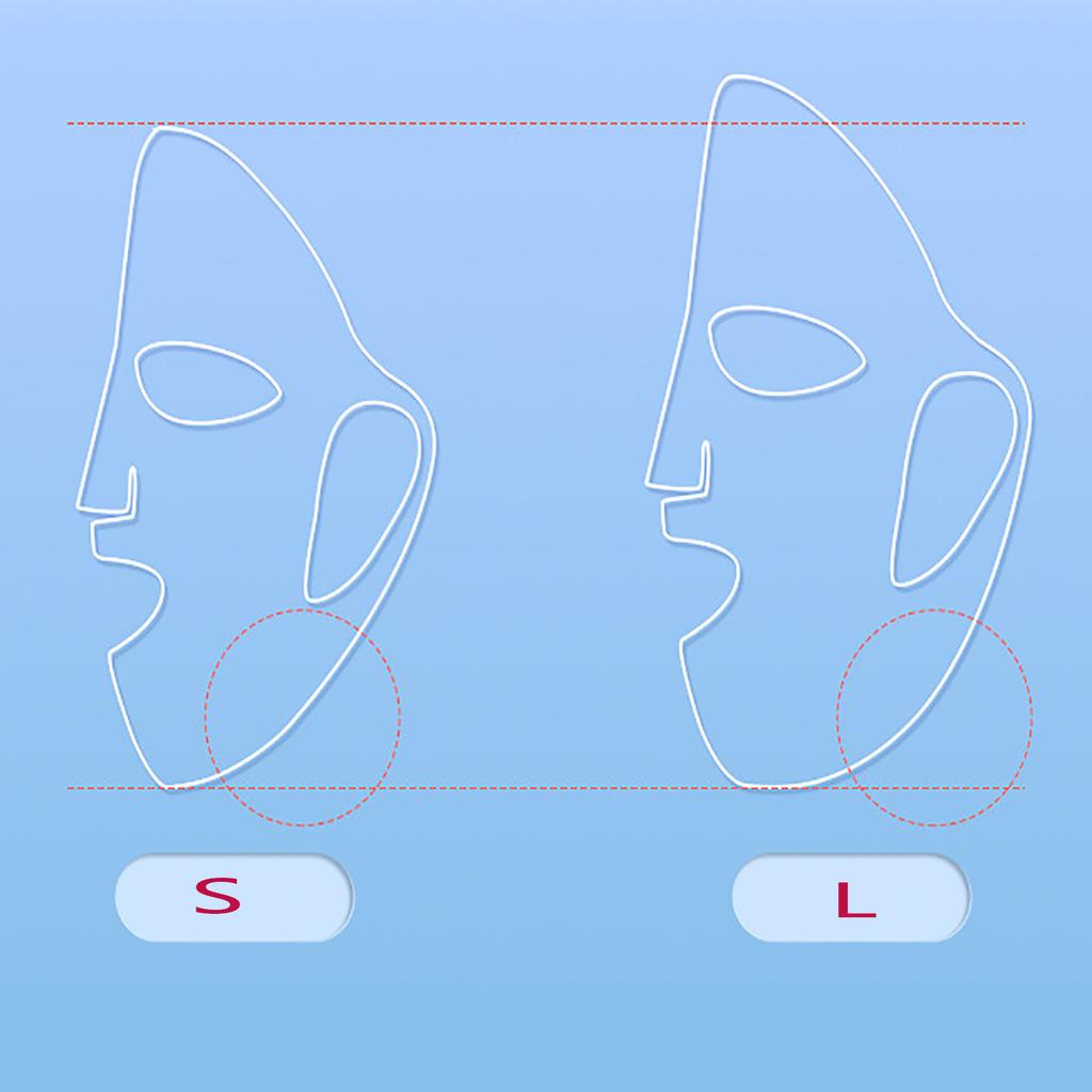 Silicone Mask Face Women Skin Care Tool Hanging Ear Face Mask Gel Sheet Reusable Lifting Anti Wrinkle Firming Ear Fixed Tools