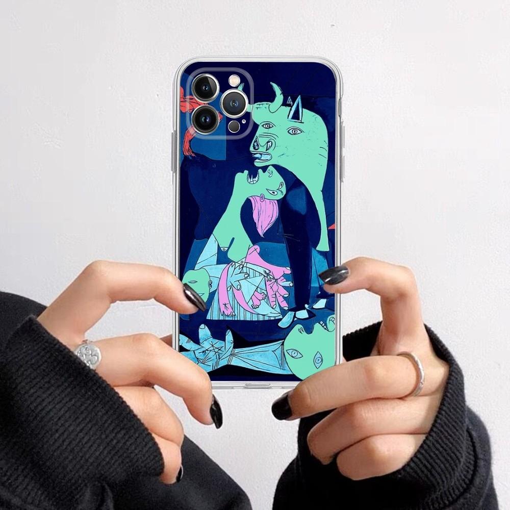 Picasso abstract Art painting Phone Case For iPhone 15 14 11 12 13 Mini Pro XS Max Cover 6 7 8 Plus X XR SE 2020 Funda Shell
