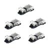 T Tap Wire Connectors Low Voltage Wire Connectors Solid Connection T Type 2 Pins Wire Splice Connectors Solderless No Stripping