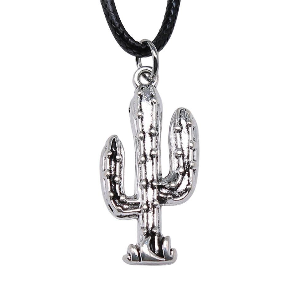 45cm Halskette Lederkette Großes Blatt Blume Kinderschmuck Materialien QN042