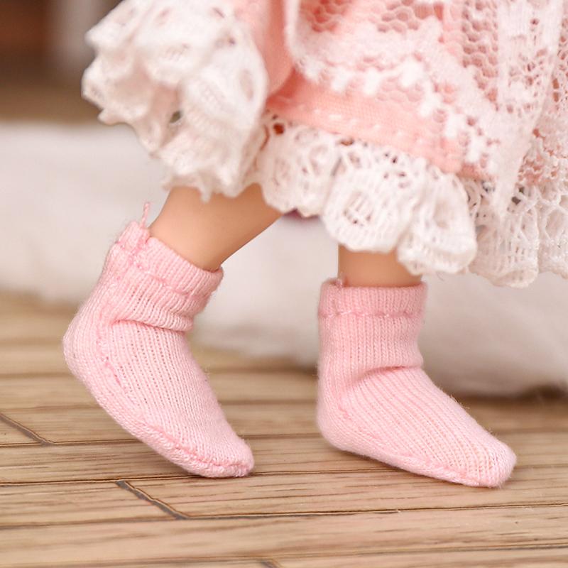 OB11 Mini Cute Colourful Socks Doll White Socks Ob Short Sock for 1/12bjd,obitsu11,mollys,ob11 Doll Shoes Accessories