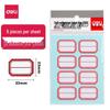Deli 7189 Adhesive Name Tag Labels