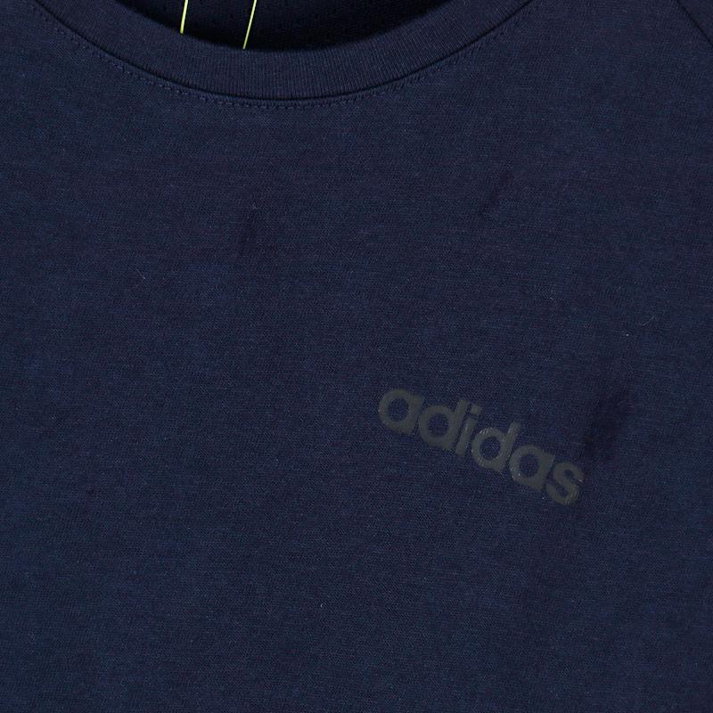 Adidas Neo Casual Breathable Raglan Sleeve T-Shirt Women Tops Blue DW8000