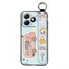 Fashion Design Phone Holder Phone Case For Ulefone Note18 Ultra Wrist Strap Protective Dirt-resistant Back Cover Cartoon