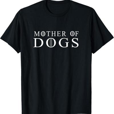Mother Of Dogs Women'S Animal Lover Dog Mom Design T Shirt