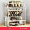 Rotatable 3-Tier Kitchen Spice Rack Organizer
