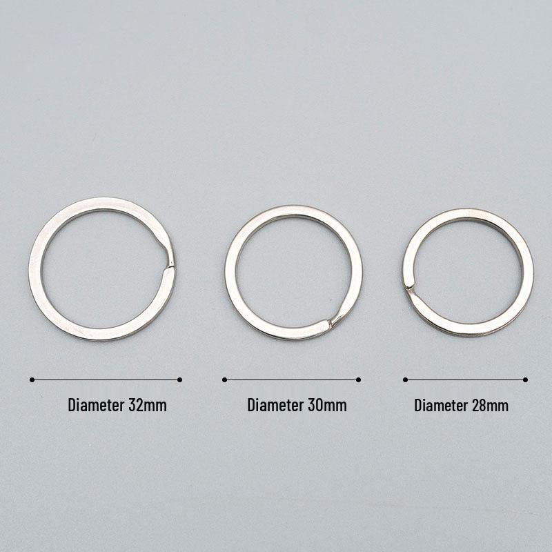 201 Stainless Steel Keychain Ring Ornament