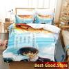 3d Anime Avatar The Last Airbender Bedding Set Printed With Pillowcase Bed Duvet Cover Soft Single Double Queen Super King Size