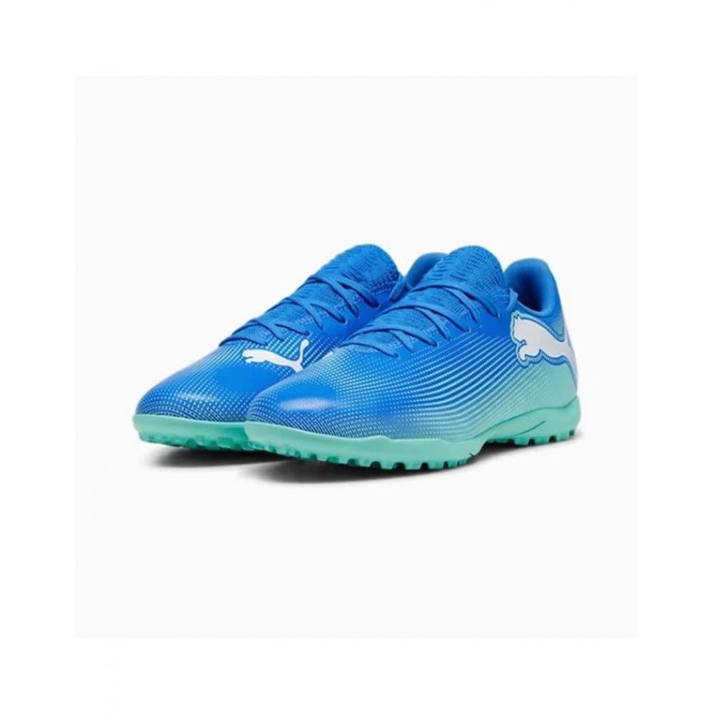 

Puma Men S Soccer ShoeS futSal ShoeS Future 7 Play Tt Blue/260