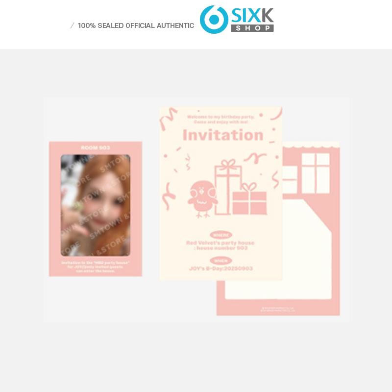 

[Pre-order] JOY(RED VELVET) THE HBD PARTY HOUSE MD PARTY CARD