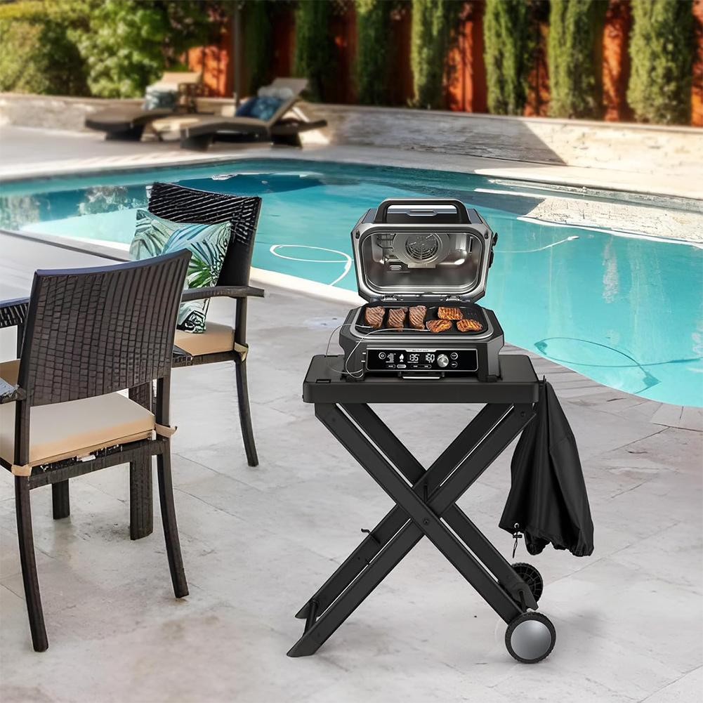 Väderbeständigt grillskydd för Woodfire OG800 OG900-serien Tillverkat av 600D Oxfordtyg För Woodfire Grillskydd Bakgårdsmatlagning