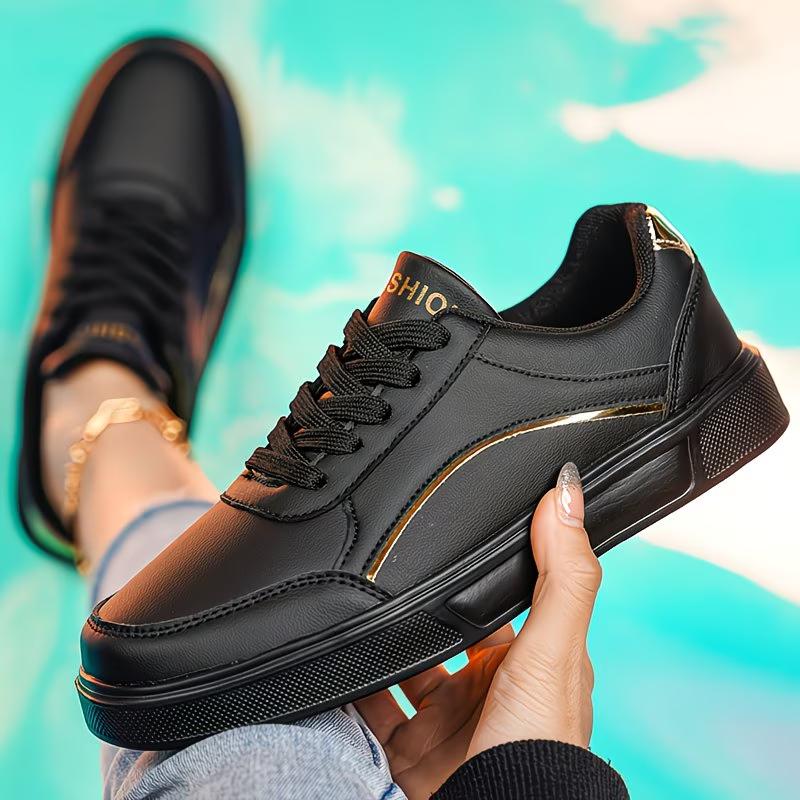 Sneakers, Women's New Style White Casual Versatile Trendy Skate Shoes, Spring Sports Shoes for Students