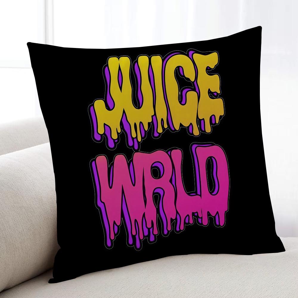

Rapper J-Juice W-WRLD cushion cover Home Bedding Sofa living Room pillowcase Simple Soft Skin Cushion Cover Party Gift 12x12Inch