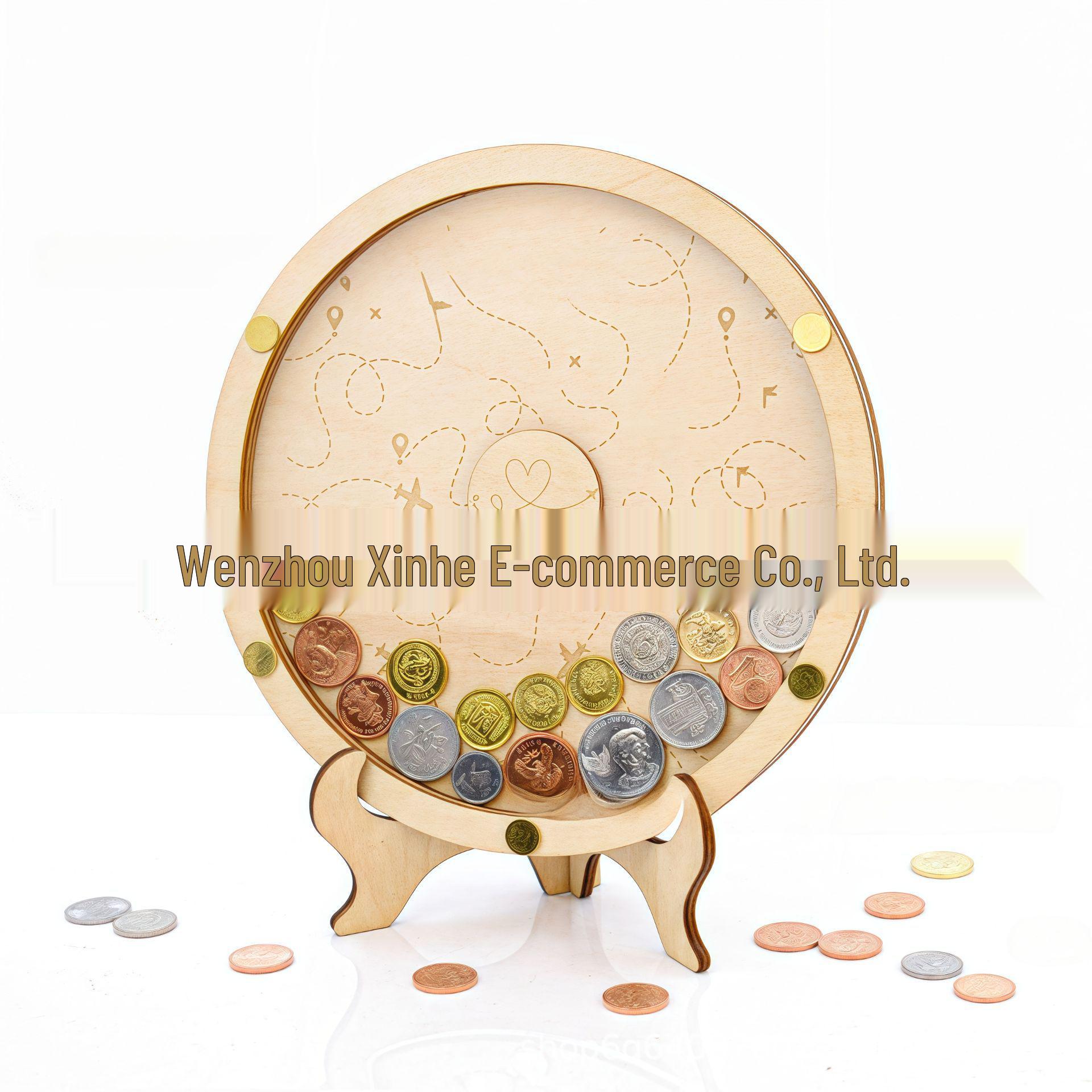

Personalized Wooden Travel Coin Box Gift 18 x 7.2 cm