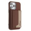 Odnímatelná 2v1 kožená peněženka Magnetický držák na karty Pouzdro na telefon Pro iPhone 16 Pro Max 15 Plus 14 13 12 11 XR 8 7 Převratné pouzdro