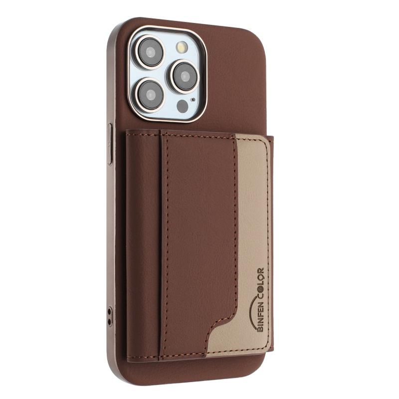 Odnímatelná 2v1 kožená peněženka Magnetický držák na karty Pouzdro na telefon Pro iPhone 16 Pro Max 15 Plus 14 13 12 11 XR 8 7 Převratné pouzdro