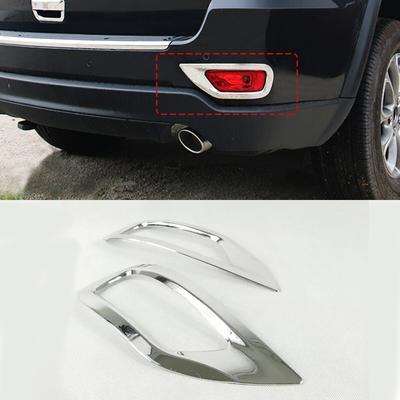 ABS Chrom Für Jeep Grand Cherokee 2013 2014 2015 2016 Zubehör Auto Hinten Nebel Lampe Licht Abdeckung Trim Auto Aufkleber Styling