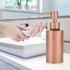 Soap Dispenser - 250ml Stainless Steel Kitchen Bathroom Countertop Hand Pump Soap Dispenser Lotion Bottle (Rose Gold)