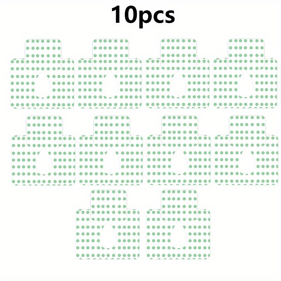5/10/20pcs Disposable Toilet Seat Covers Green Polka Dot Design Travel Hygienic for Home Public Restrooms Portable Toilet JXB