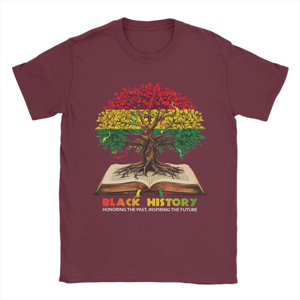 T Shirt Summer Honoring Past Inspiring Future Unisex Women Black History Month Leisure TShirts for Unisexs Y2K Short Sleeve Top Tees