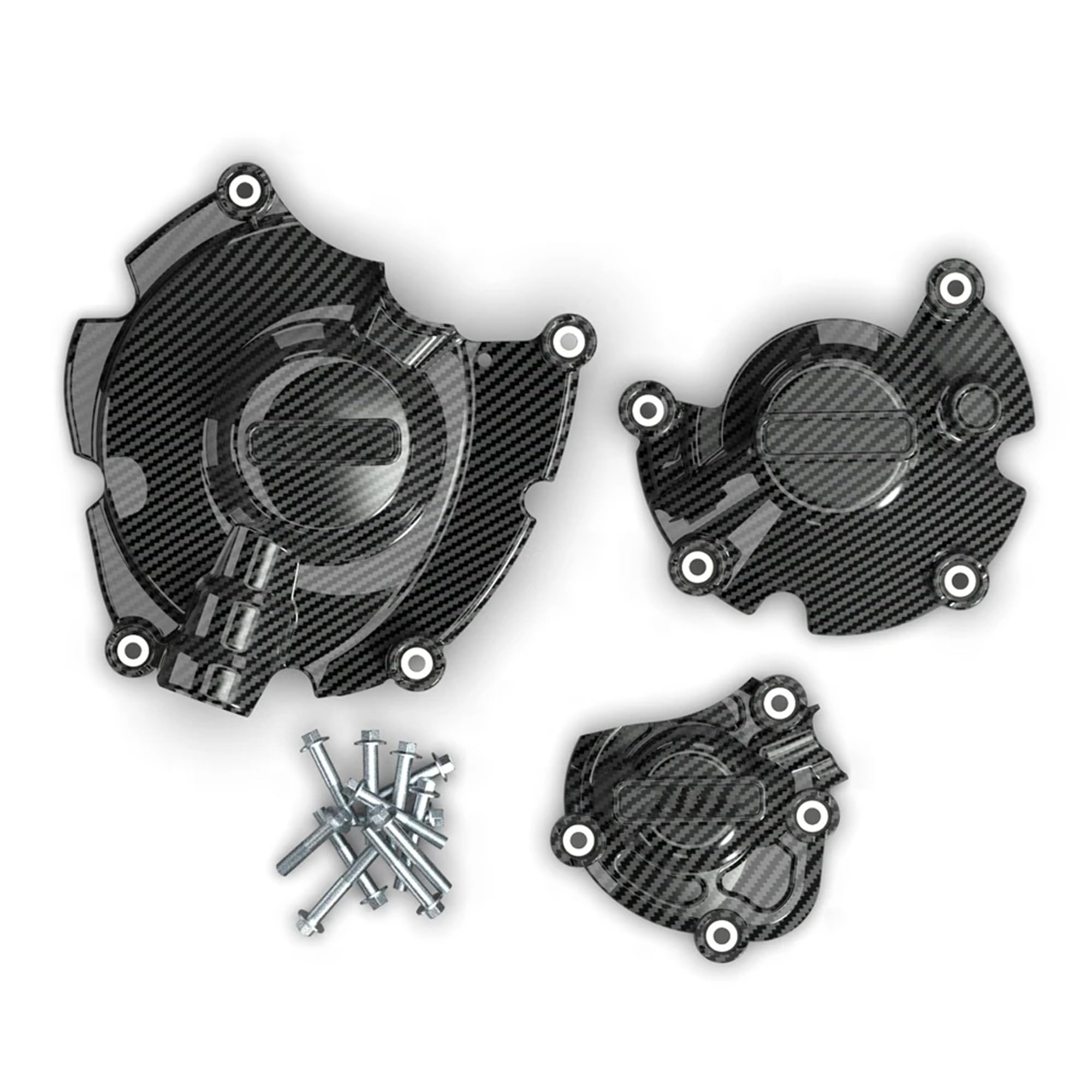 

Yoothi Compatible Motorcycle Engine Protector Cover Kit (Carbon Look) for Yamaha YZF R1 2015-2023