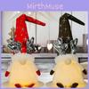 Schattige Kerstdecoratie LED Verlichte Rudolph Pop Met Gewei Hoed Perfect Voor Feestdagen