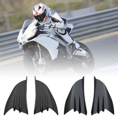 Motorcycle Fairing Winglets Thickened Spoiler Wing Front Fairing Winglets Practical Motorcycle Spoiler Motorcycle Modified Parts