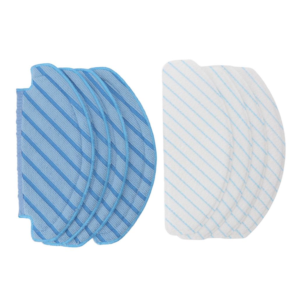 8 Pcs Mop Cloth for DEEBOT OZMO T8 T8aivi N8pro Plus Vacuum Cleaner Replacement Parts Cleaning Pads