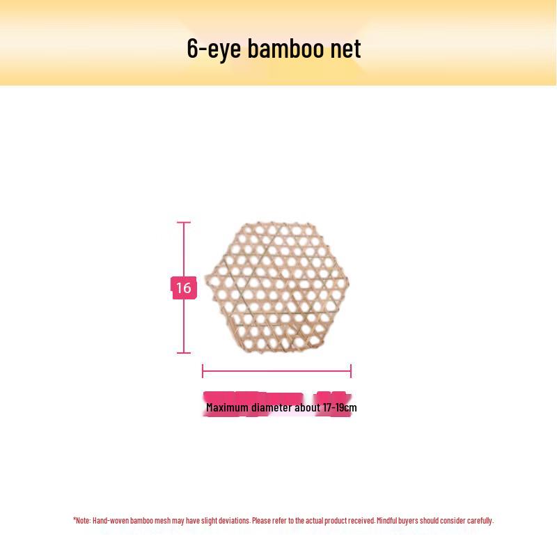 Hexagonal Bamboo Woven Placemat