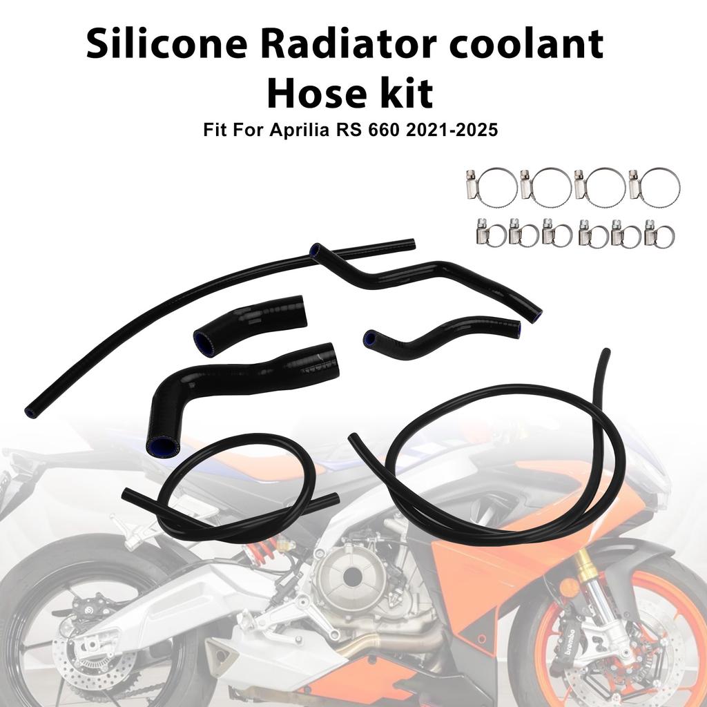 Silicone Radiator coolant Hose Fit For Aprilia RS 660 RS660 2021-2025