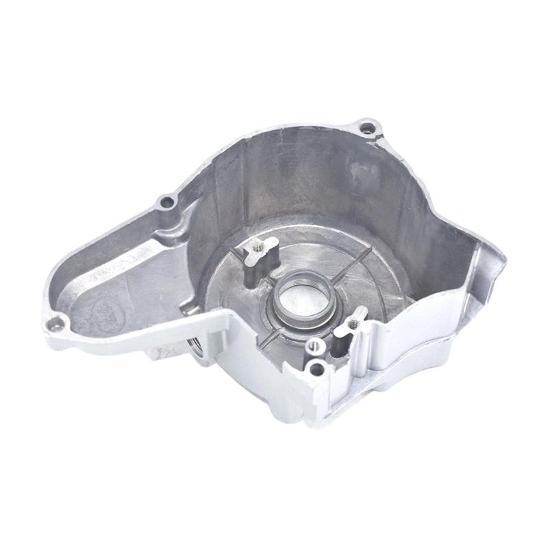 110cc Left Engine Housing Cover for Horizontal Engines, Metal Repair Part for Trail Bike and Pit Bike Service Use
