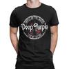 Deep Purple T-Shirt Men Novelty 100% Cotton Tee Shirt Round Collar Short Sleeve T Shirt Gift Idea Clothing