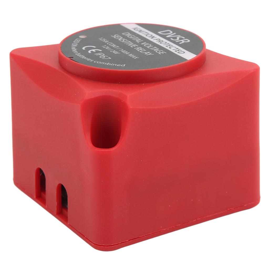 Battery Isolator Kit VSR Voltage Sensitive Relay Automatic Charging DC 12V 24V 140A for ATV UTV RV C