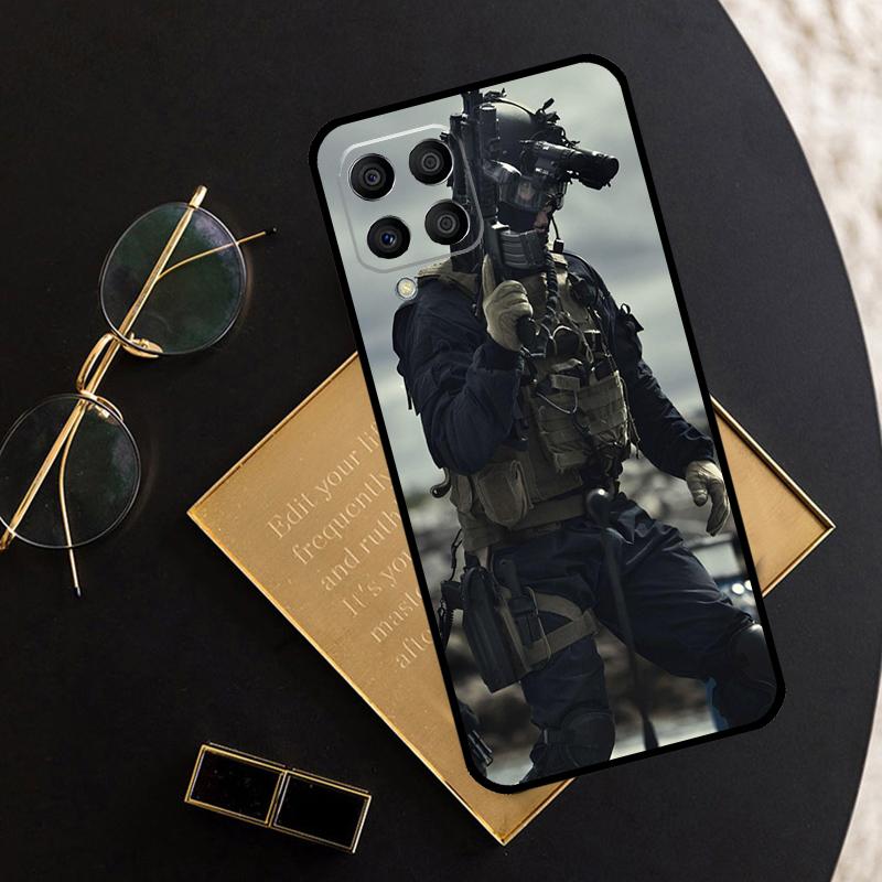 Hot Army soldier For Samsung Galaxy M06 M16 M12 M13 M14 M15 M35 M55 M34 M54 M33 M53 M21 M31 M11 M32 M52 Case
