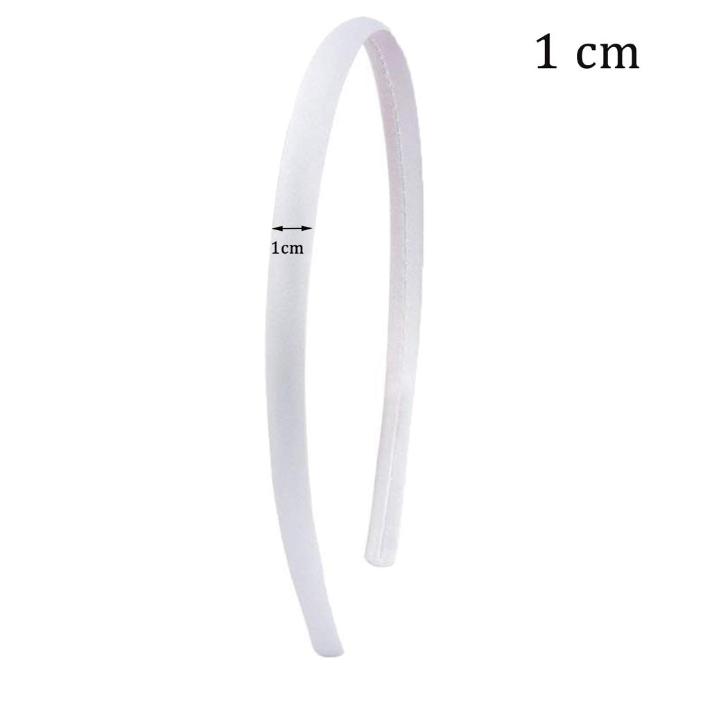 Black Simple Wide Headband Girl Women Black White  DIY Craft Material Cloth Headband Semi-finished Hair Accessories