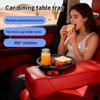 Car Tray Cup Holder Insert Storage Expander Stand With Adjustable Base Cup Holder Food Tray For Car For Truck Vehicle Automotive